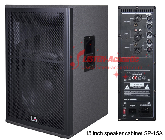 15Two Way Speaker with Digital Amplifier SP-15A