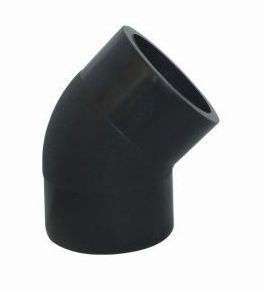 PE Butt Welding Fittings PE Elbow 45D