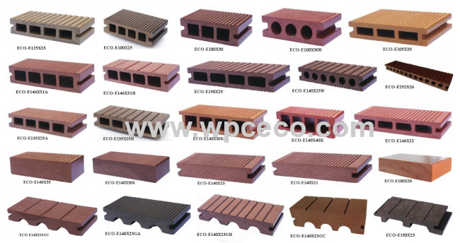 Tourist wharf construction material composite decking