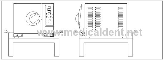 Italy Stable Water Pump Table Top Steriliser