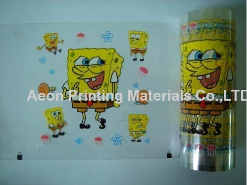 Heat transfer printing foils for cartoon jigsaw puzzle/Children puzzle toys