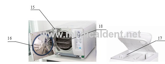 23L Autoclave Disinfect Equipment for Beauty Shop