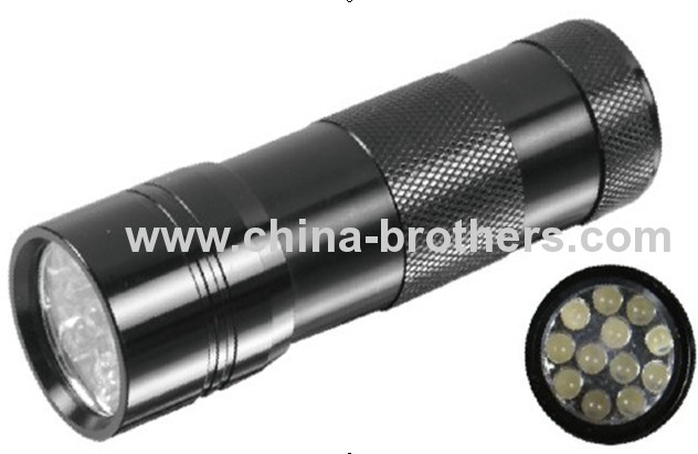 9 Led Aluminum mini torch 8026