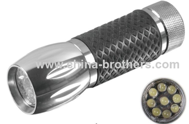 9 Led Aluminum mini torch 8135