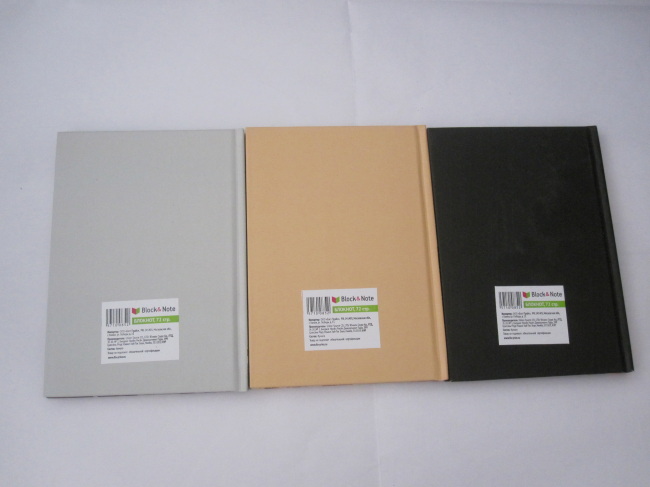 A6 3 subject college ruledhardbound notepad/notebookgood quality