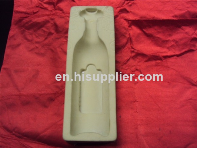 plastic blister for wine bottle packaging