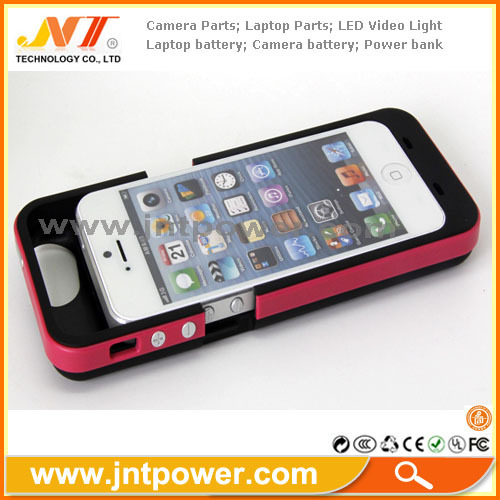 Fashion portable battery power supply case backup battery for iphone5 covers