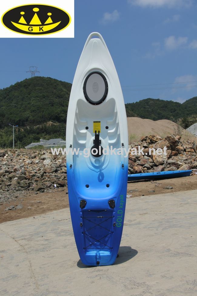 sit on top fishing kayak with PE material