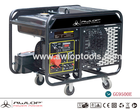 8.5KW superpower gasoline generator set series with LED display screen