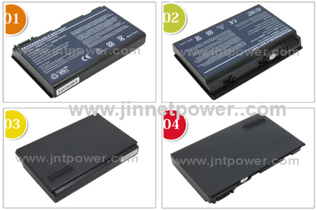 Replacement PC Battery Made in China for Acer Extensa 5210 5220 5620Z Series