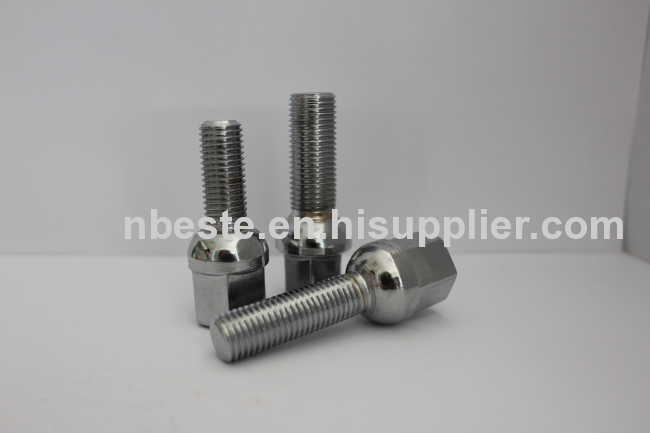 lug bolts, ball seat lug bolts