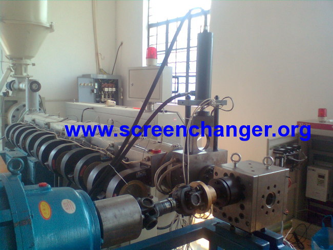 PLATE TYPE SCREEN CHANGER