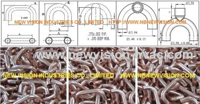 Copper Crossover for Air Conditioner