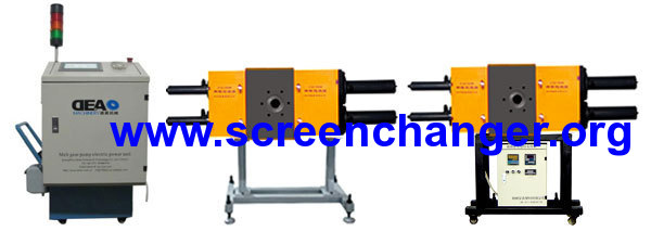 sclf-cleaning continuous hydraulic melt filter-screen changer