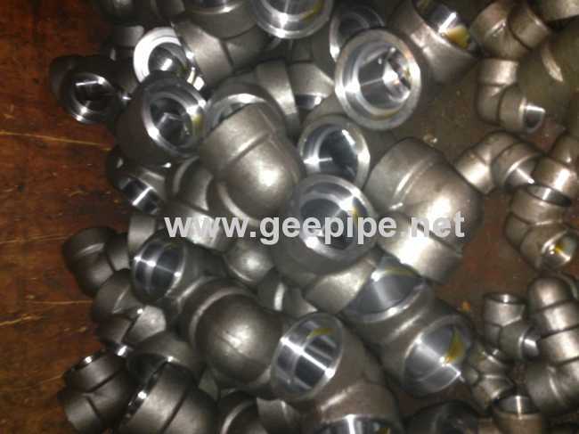 ASME B 16.11 forged sw 90° elbow DN251class 6000