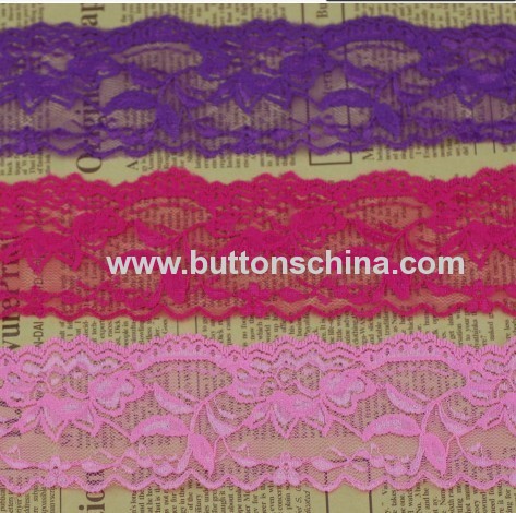 COLOR ELASTIC LACE