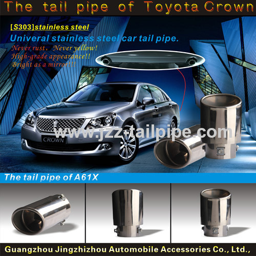 Toyota Crown oval exhaust tailing pipe