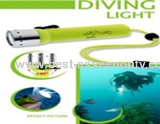 New CREE T6 1800Lm LED Diving Flashlight Torch Lamp Waterproof Scuba Under Water Light, handlight nightlight