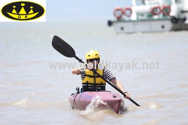 hot selling touring kayak with PE material