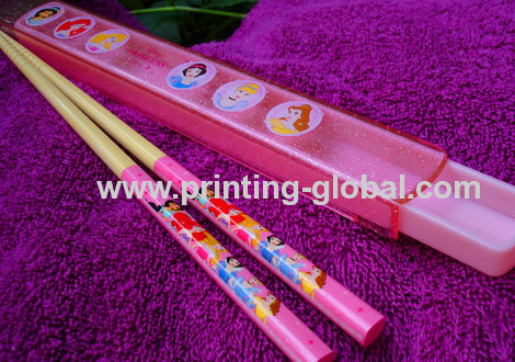 Heat Transfer Printing Sticker For Plastic Chopstick