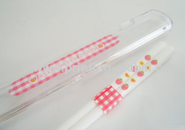 Heat Transfer Printing Sticker For Plastic Chopstick