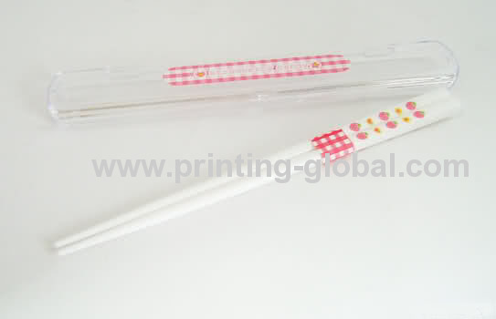 Heat Transfer Printing Sticker For Plastic Chopstick