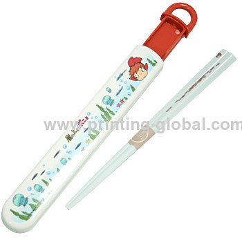 Heat Transfer Printing Sticker For Plastic Chopstick