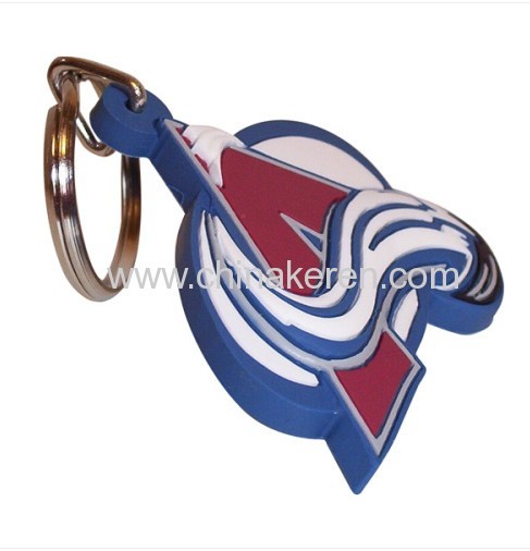 newest design customized OEM pvc keychain