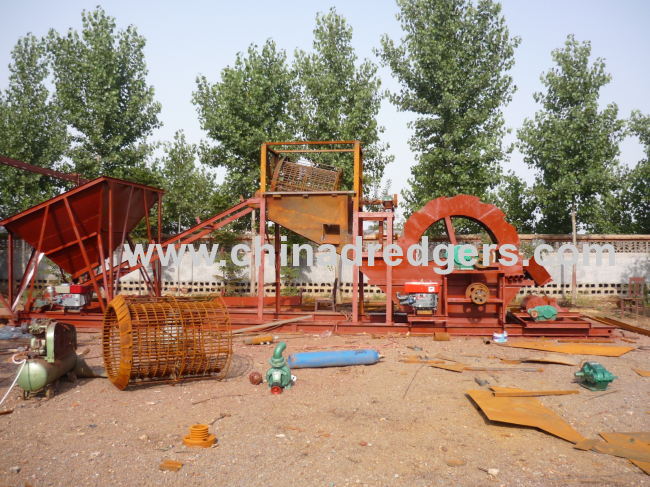 China high capacity sand cleaning machinery