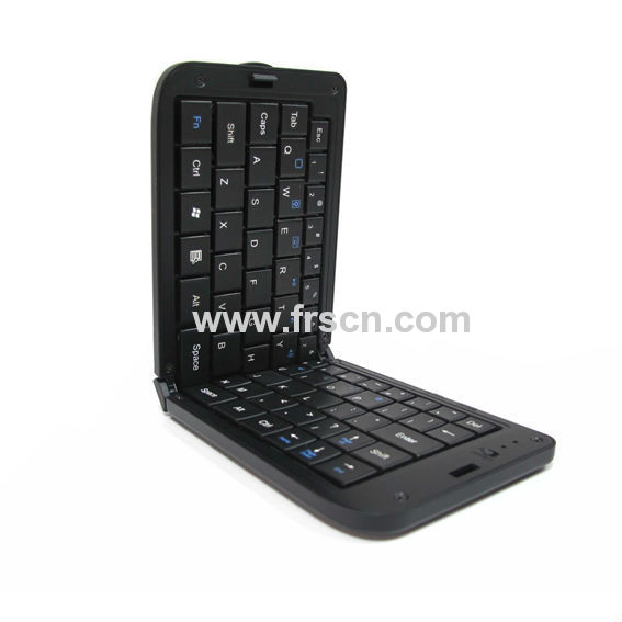 mini portable wireless Folding Bluetooth Keyboard for iPad/iPhone