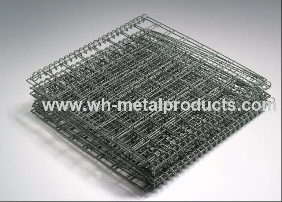 Welded mesh Gabion wall for water courses 