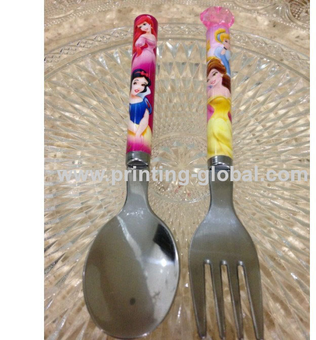 Heat Transfer Foil For Plastic Spoon Printing Vivid Design