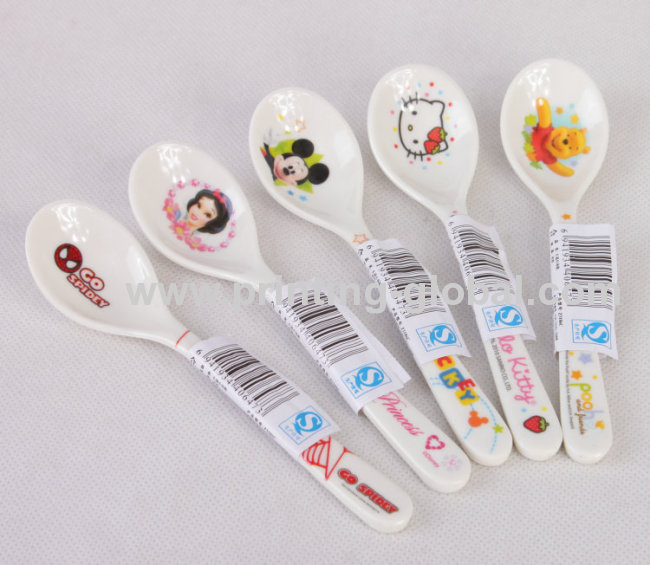 Heat Transfer Foil For Plastic Spoon Printing Vivid Design