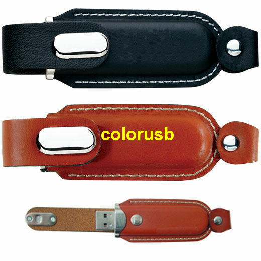 Best seller USB Flash Disk Leather U Stick