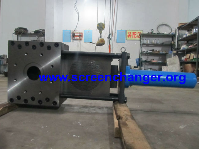 DHB series hydraulic plate screen changer