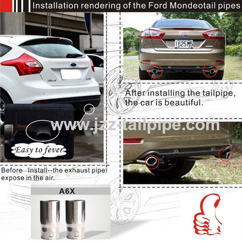 Ford Mondeo flexible stainless steel car tail pipe