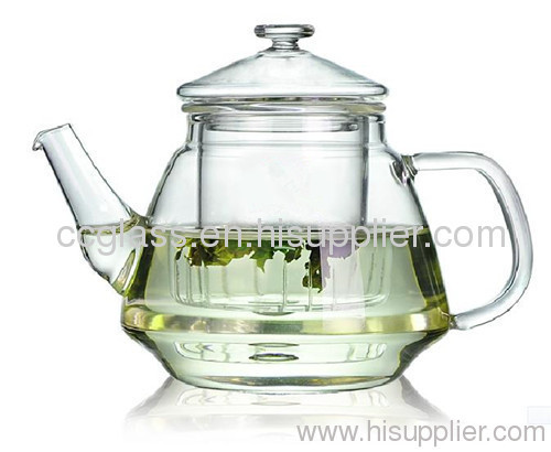 Heat Resistant Glass Teapot Coffee Pot