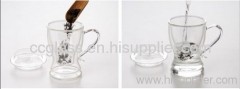 Pyrex Borosilicate Glass Tea Cups