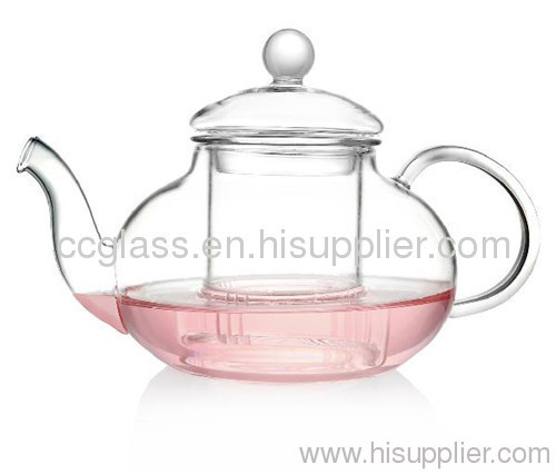 Wholesales Borosilicate Hand Blown Glass Teapots Coffee Pots