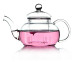Borosilicate Mouth Blown Glass Teapots Coffee Pots
