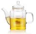 Wholesales Mouth Blown Glass Tea Pot Coffee Pot