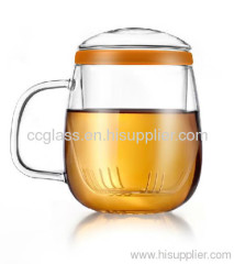 Pure Hand Made Highly Transparent Glass Tea Cups