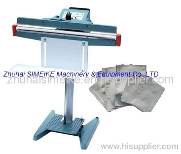 Foot switch sealing machine