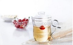 Hand Blown Insulated Borosilicate Glass Cup