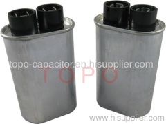 Microwave Oven Capacitores, 2100 VAC, 2500 VAC, 0.8, 0.84 mfd, 0.9 mfd, 0.95 mfd, 1.0 mfd, 1.05 mfd, 1.1 mfd, 1.2 mfd