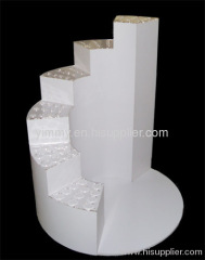 acrylic riser display stand