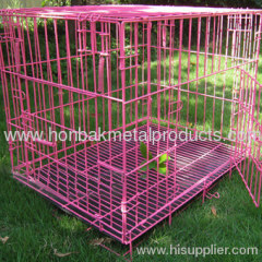 Wire Folding Pet Crate Dog Cage