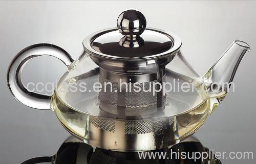 Pyrex Borosilicate Glass Teapot