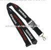 Custom Woven Polyester Lanyard , Safety Break Away Lanyards