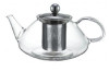 Hand Blown Borosilicate Glass Tea Pot